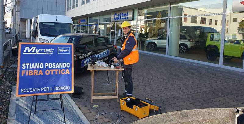 MYNET TRENTINO RAGGIUNGE LA PROVINCIA DI BOLZANO: ACCESA LA FIBRA OTTICA A EGNA, CORTACCIA E NEL CENTRO DEL CAPOLUOGO