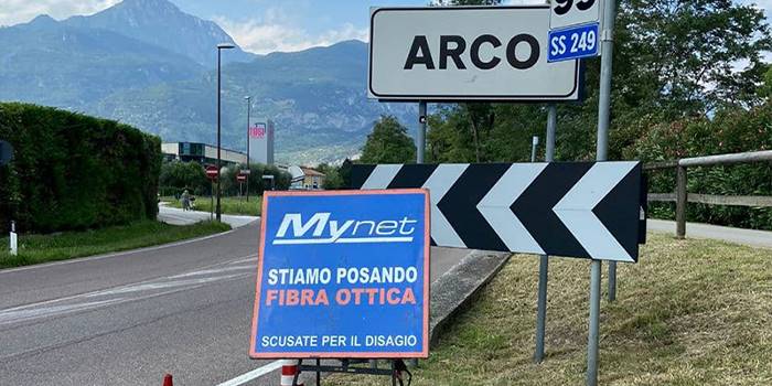 MYNET TRENTINO RAGGIUNGE LA ZONA INDUSTRIALE &quot;LINFANO&quot; AD ARCO DI TRENTO