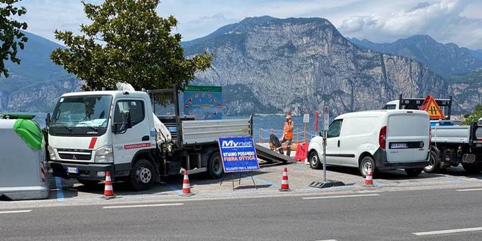 A BRENZONE IL CANTIERE PER LA FIBRA OTTICA DI MYNET ALLA FASE FINALE