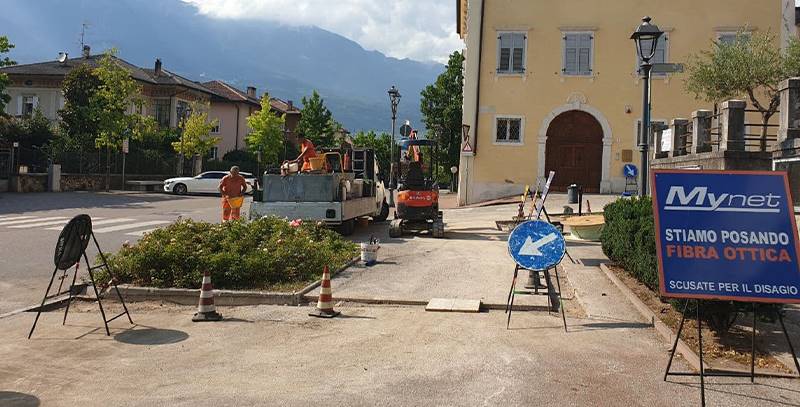 Rovereto guida il progetto di cablaggio provinciale in fibra ottica di MyNet Trentino