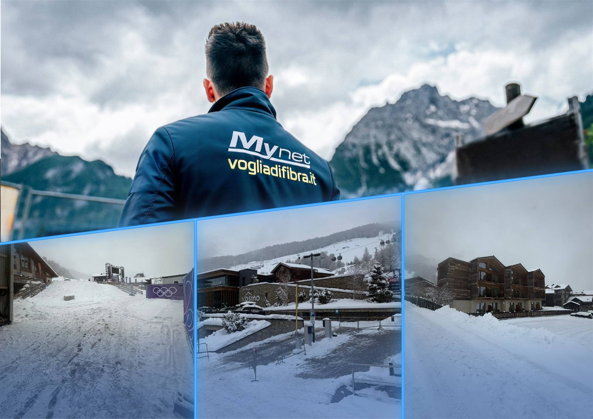 MYNET SCHALTET DIE GLASFASERVERBINDUNG FÜR DIE OLYMPISCHEN SPIELE 2026 IN MAILAND-CORTINA FREI: LIVIGNO NUTZT DAS ULTRASCHNELLE NETZ IN MANTOVA