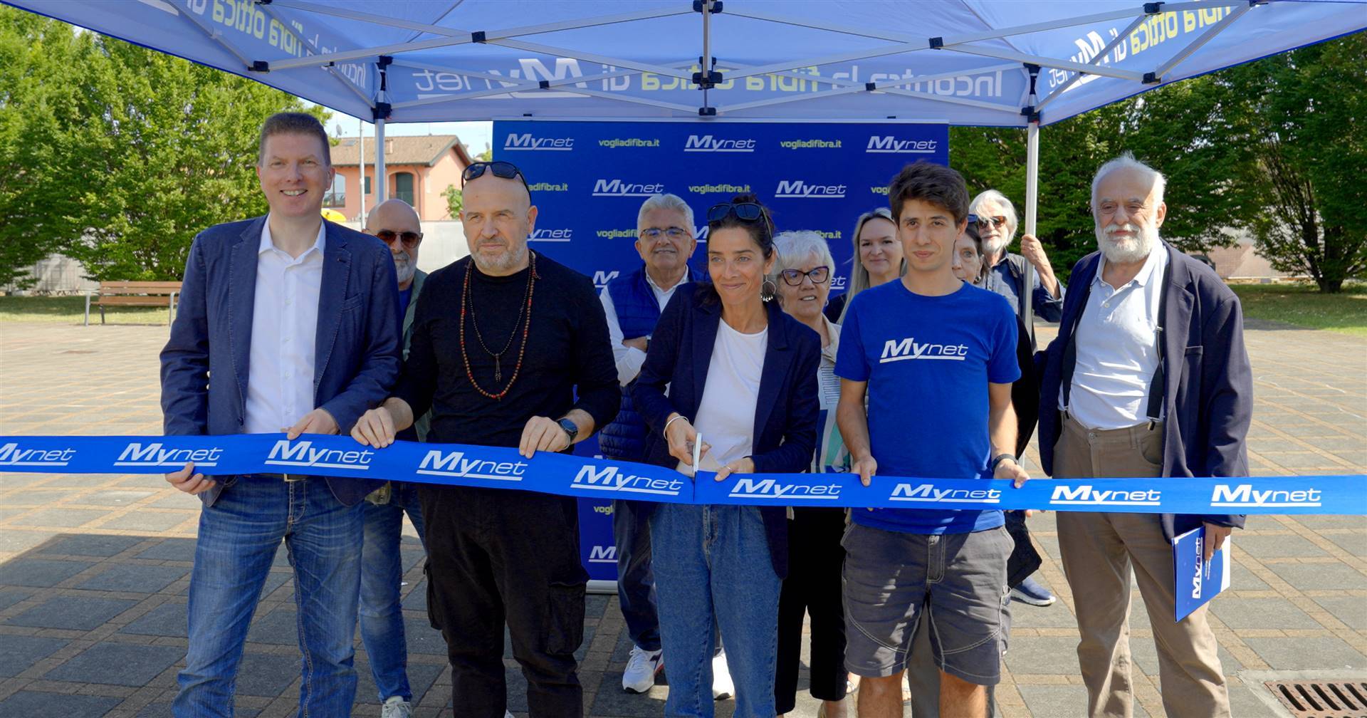 AL QUARTIERE RABIN ARRIVA LA FIBRA OTTICA DI MYNET